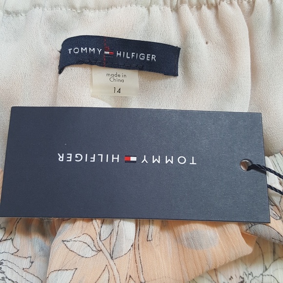 Tommy Hilfiger Cold Shoulder Floral Boho Dress 14 - Picture 8 of 8